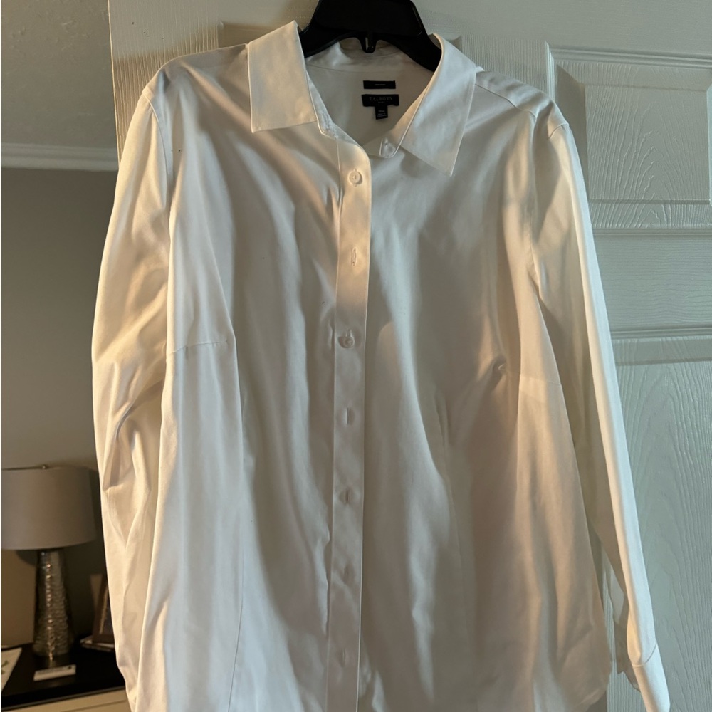 Talbots White Shirt - size 16w